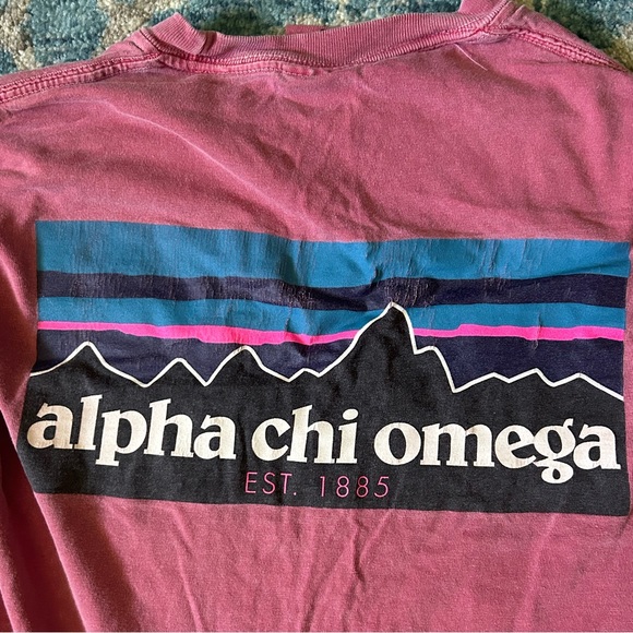 Alpha Chi Omega Patagonia inspired long sleeve - Picture 7 of 7